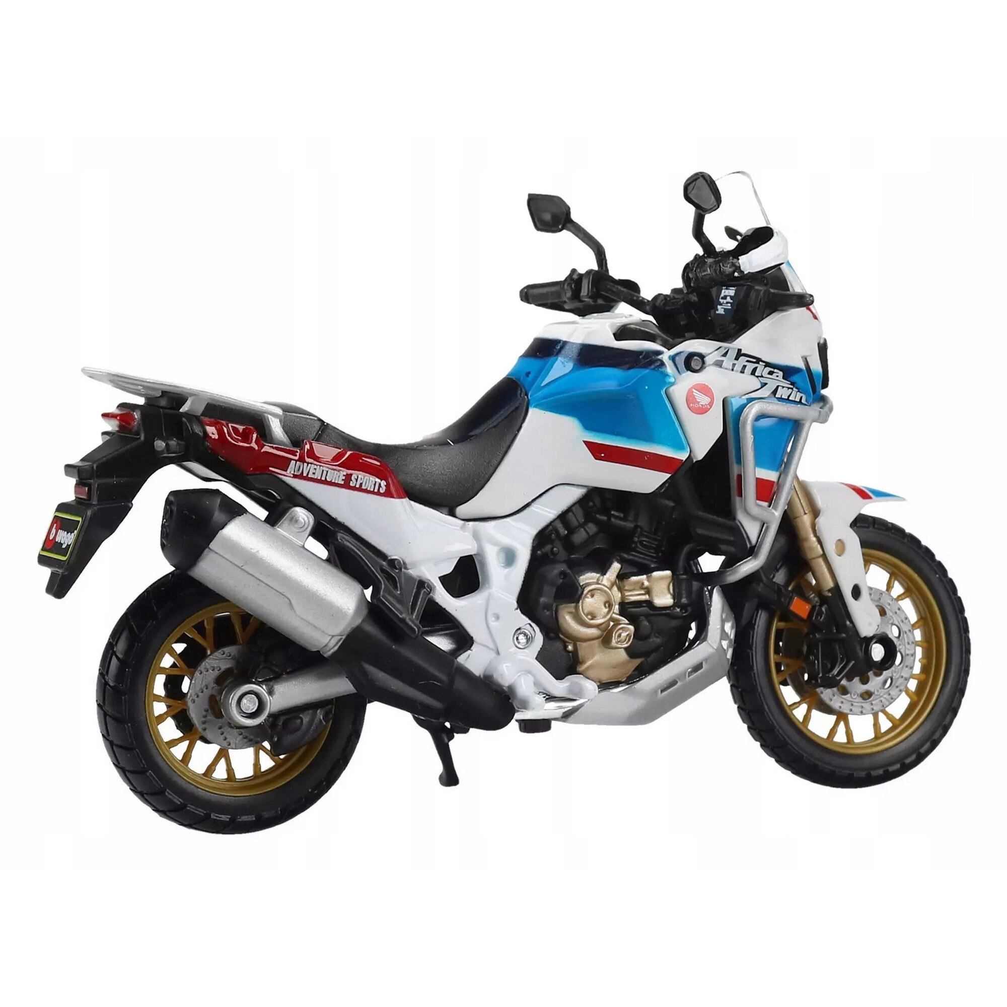 Motocicleta Bburago Honda Africa Twin Adventure 1:18, detalii