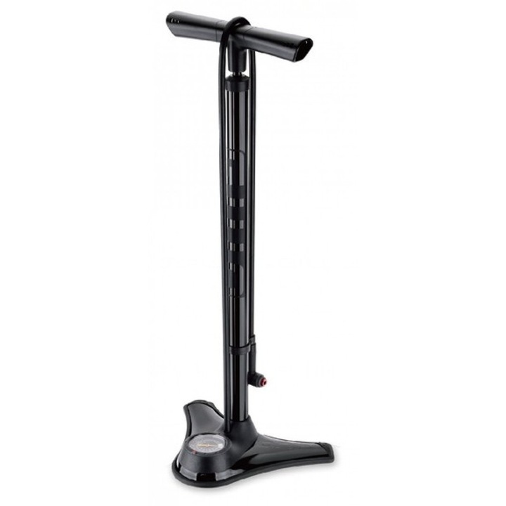 Голяма стоманена помпа с основа GF-73, 160 psi, манометър, двоен клапан, AM