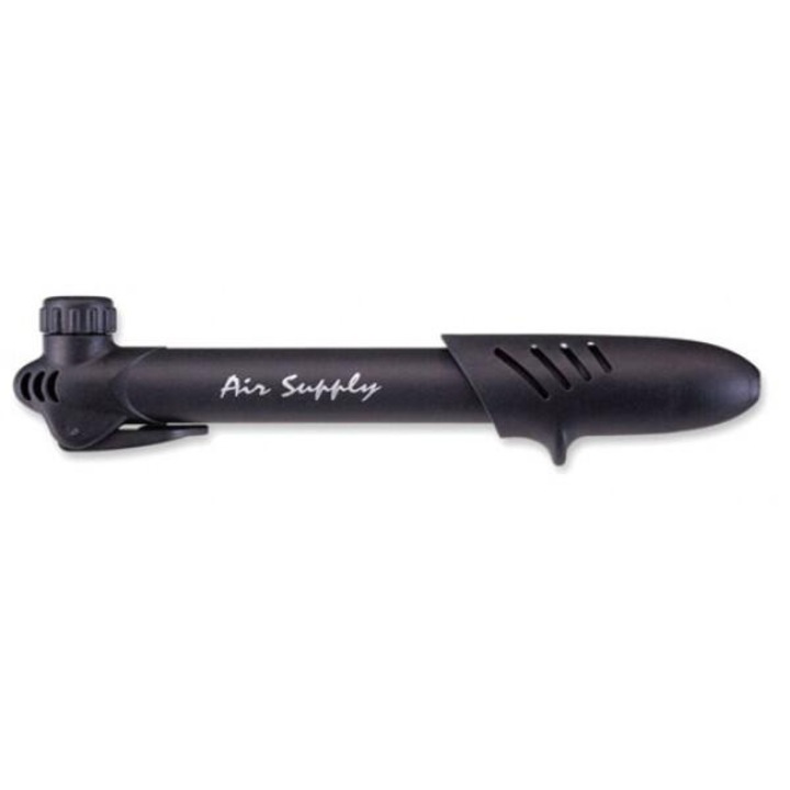 Мини пластмасова помпа, GP-46X, черна, без опора, двоен клапан