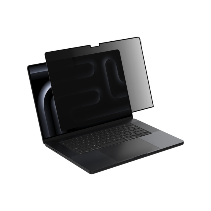 Filtru confidențialitate Belkin SCREEN FORCE TruePrivacy, negru, 16 inch