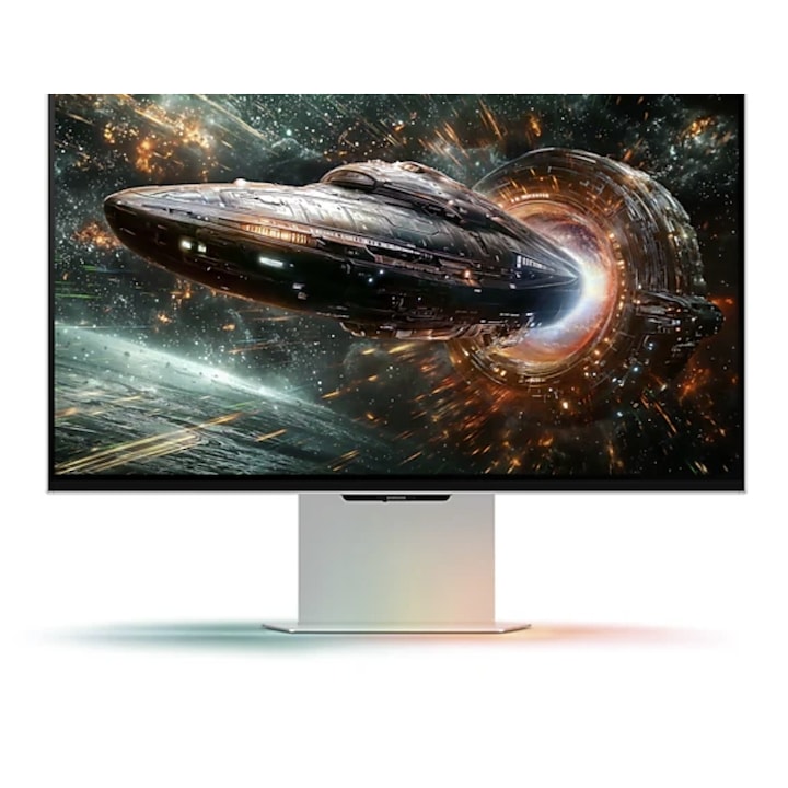 Samsung Odyssey 27" UHD 3840x2160 165Hz gamer monitor ezüst