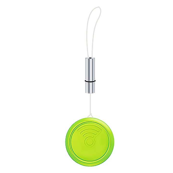 Dispozitiv de localizare tip Smart Tag, linccras, Compatibil Apple AirTag Find my, Verde
