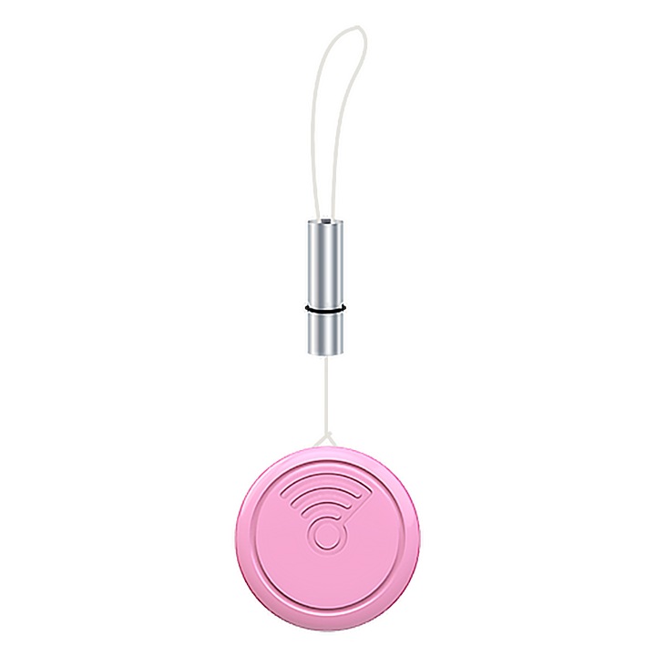 Dispozitiv de localizare tip Smart Tag, linccras, Compatibil Apple AirTag Find my, Roz