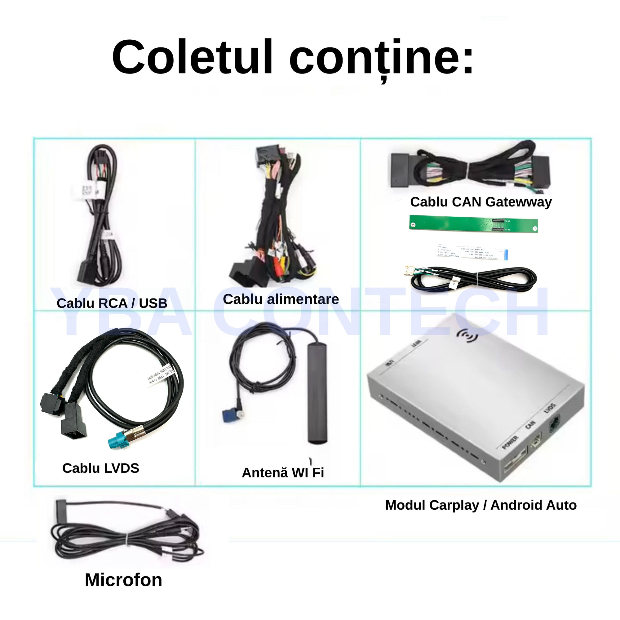 Modul CarPlay / Android Auto Wireless compatibil Audi A4 / A5 / S5