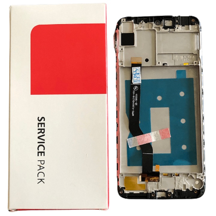 Дисплей за Huawei Huawei Y7, Y7 Pro, Y7 Prime 2019, Service Pack, С рамка