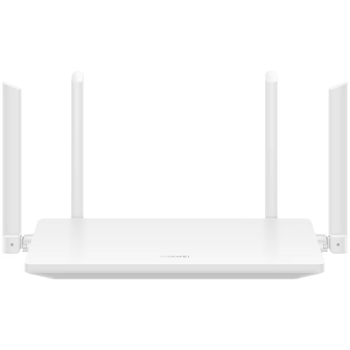 HUAWEI AX2 Gigabites Vezeték Nélküli Router, Kétsávos, Wi-Fi 6, AX1500, HomeSec™ Biztonság, Ideális Xbox/PS4/Steam Gaminghez és 4K-hoz, Plug and Play