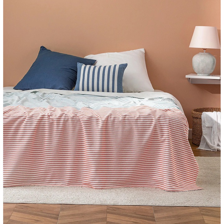 Dupla paplanhuzat, Madame Coco, narancssárga, 200x220cm