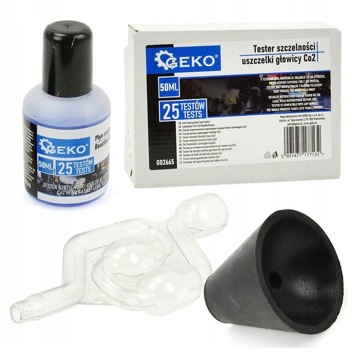 Tester de scurgeri pentru garnituri chiuloasa, GEKO, CO2