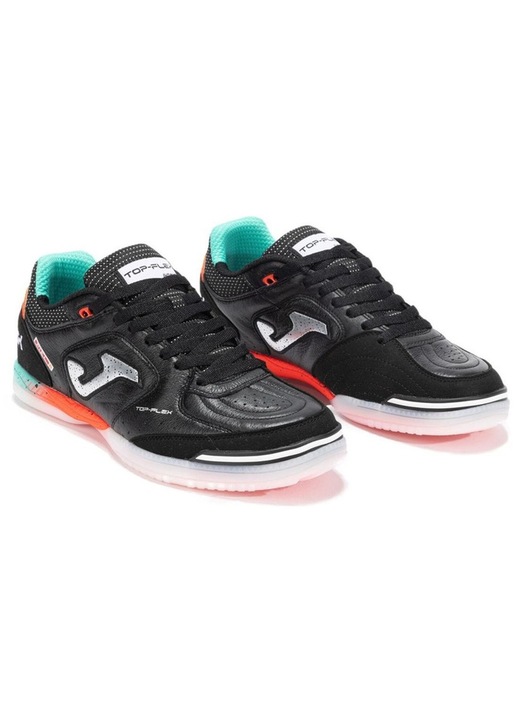Férfi sportcipő, Joma Halowki Top Flex 2501, fekete, bőr