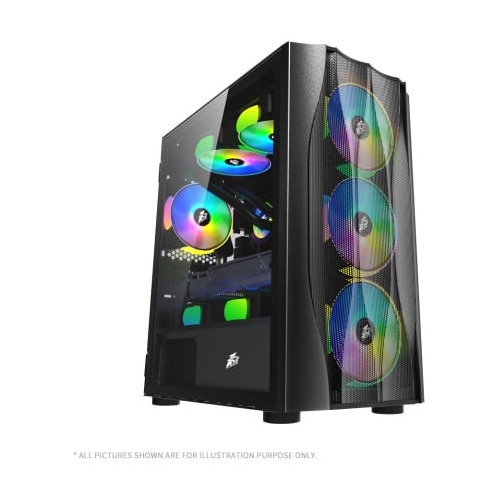 FRONTIER【ミニタワー】i5-9400F 16GB GTX1650 FRONTIER、高エアフローのミニタワーPCに白色モデル - PC Watch