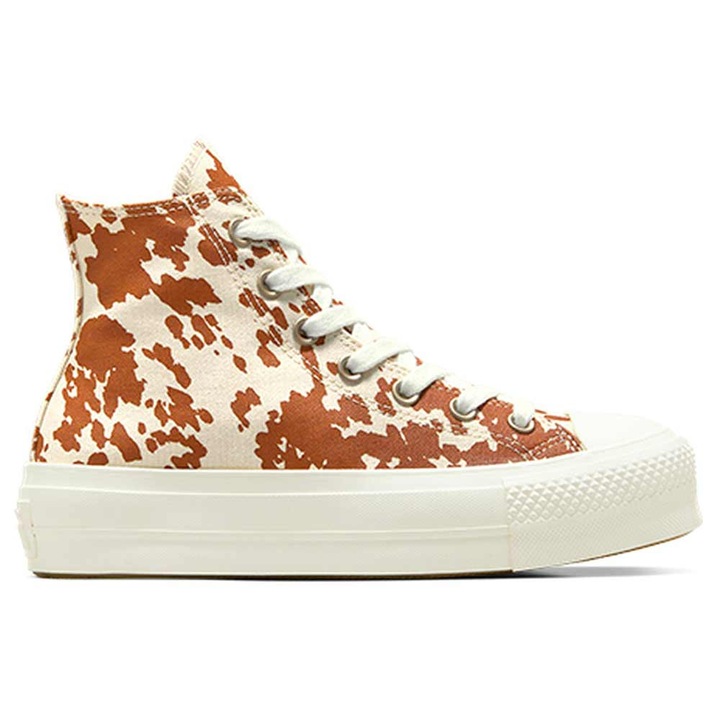 Tenisi dama Converse Chuck Taylor All Star Lift A10141C, panza, bej/maro