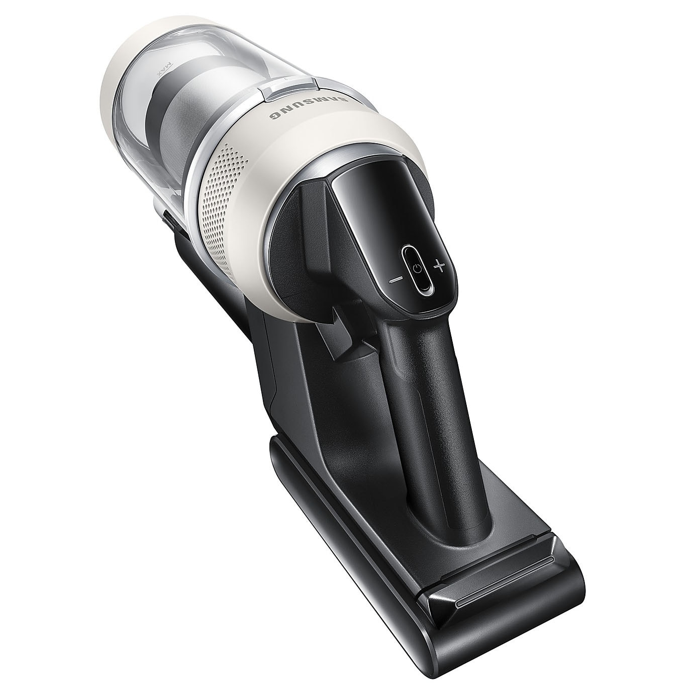 Aspirator vertical Samsung Bespoke Jet AI Lite Complete Extra VS80F28DES/GE, putere aspirare 280W, Motor HexaJet Inverter, Filtrare HEPA, WiFi, AI Cleaning 2.0, Jet Dual Brush+, Perie Pet+, Autonomie 120 min, Santorini Beige