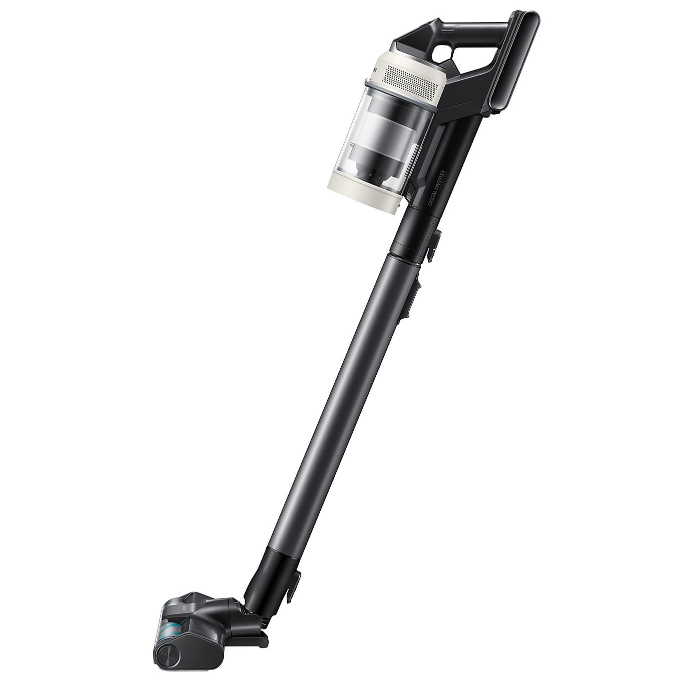 Aspirator vertical Samsung Bespoke Jet AI Lite Complete Extra VS80F28DES/GE, putere aspirare 280W, Motor HexaJet Inverter, Filtrare HEPA, WiFi, AI Cleaning 2.0, Jet Dual Brush+, Perie Pet+, Autonomie 120 min, Santorini Beige