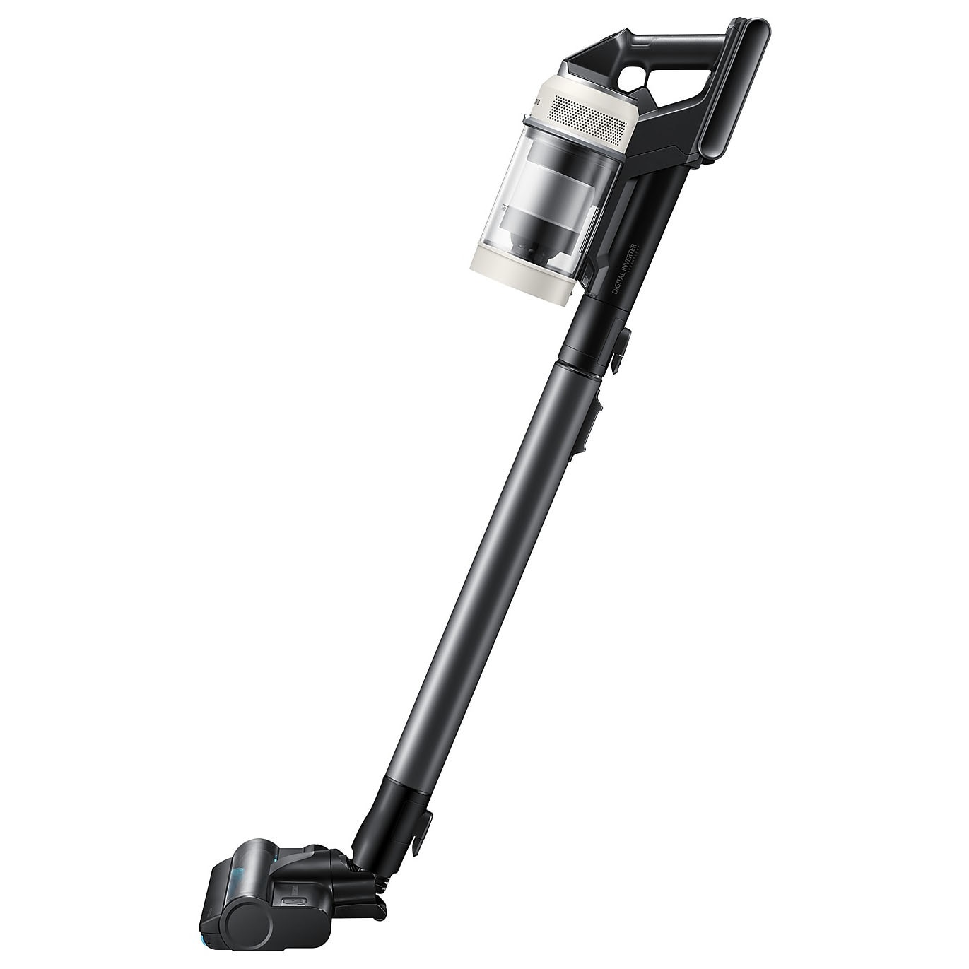 Aspirator vertical Samsung Bespoke Jet AI Lite Complete Extra VS80F28DES/GE, putere aspirare 280W, Motor HexaJet Inverter, Filtrare HEPA, WiFi, AI Cleaning 2.0, Jet Dual Brush+, Perie Pet+, Autonomie 120 min, Santorini Beige