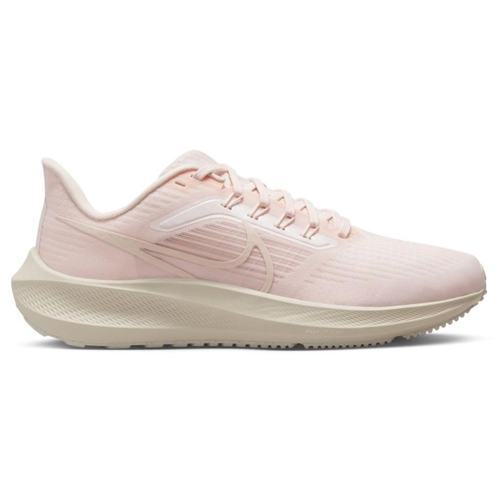 Pantofi sport dama Nike Pegasus 39, roz, plasa, pentru alergare, cu suport optim si respirabilitate.