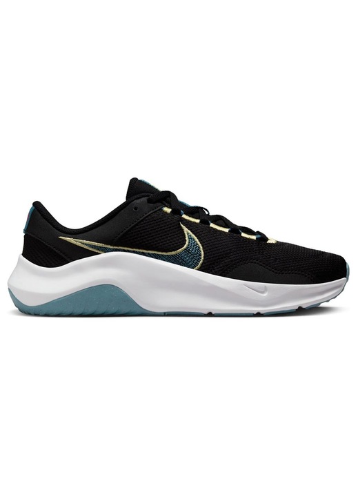 Pantofi sport barbati Nike Legend Essential 3, multicolor, material plasa, talpa flexibila, calcai plat, 37.5 EU