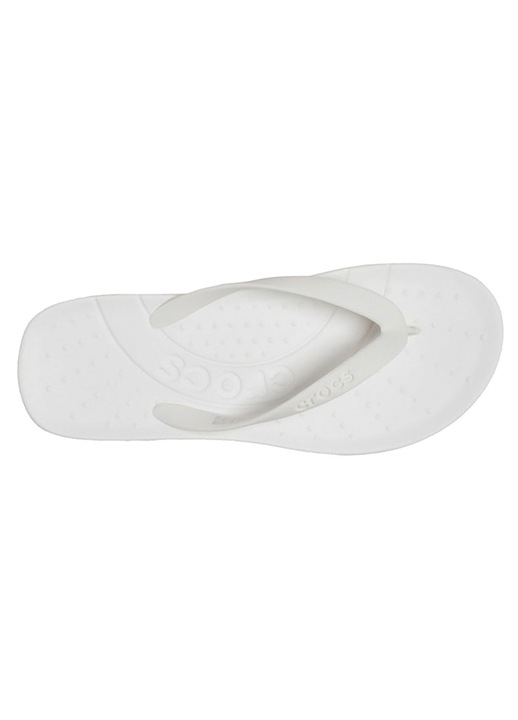 Slapi Crocs, Flip 210089, confortabili, alb, material Croslite