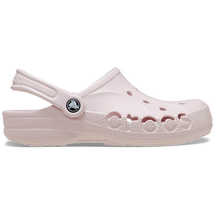 Saboti Crocs Baya, roz, termoplastic, impermeabili, usori