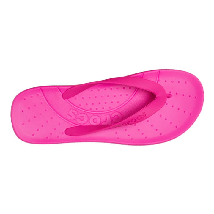 Slapi Crocs, Flip 210089, extrem de usori, confortabili, roz, material Croslite, 42-43 EU