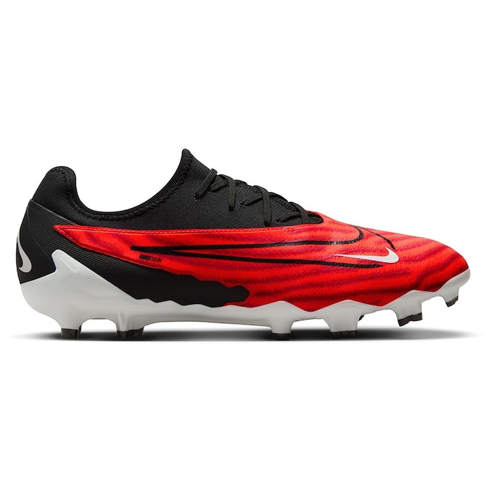 Ghete de fotbal Nike Phantom GX, plasa, negru/rosu, 41