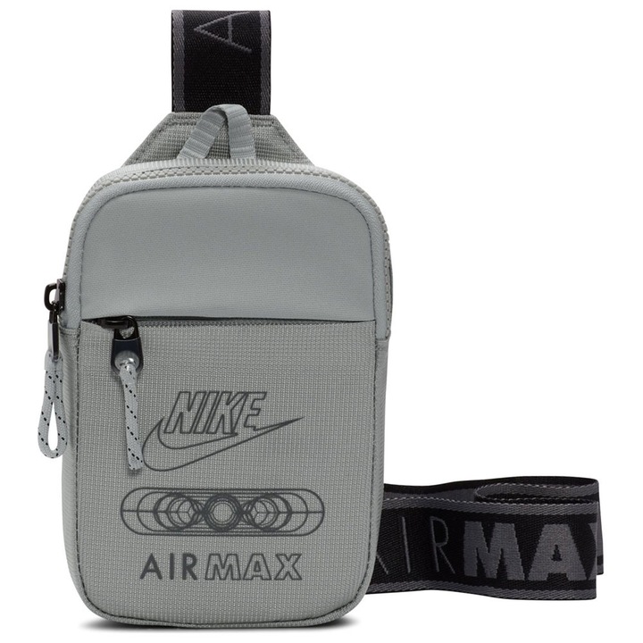 Borseta sport Nike Sportswear Essentials, 1L, 10x18x3cm, gri