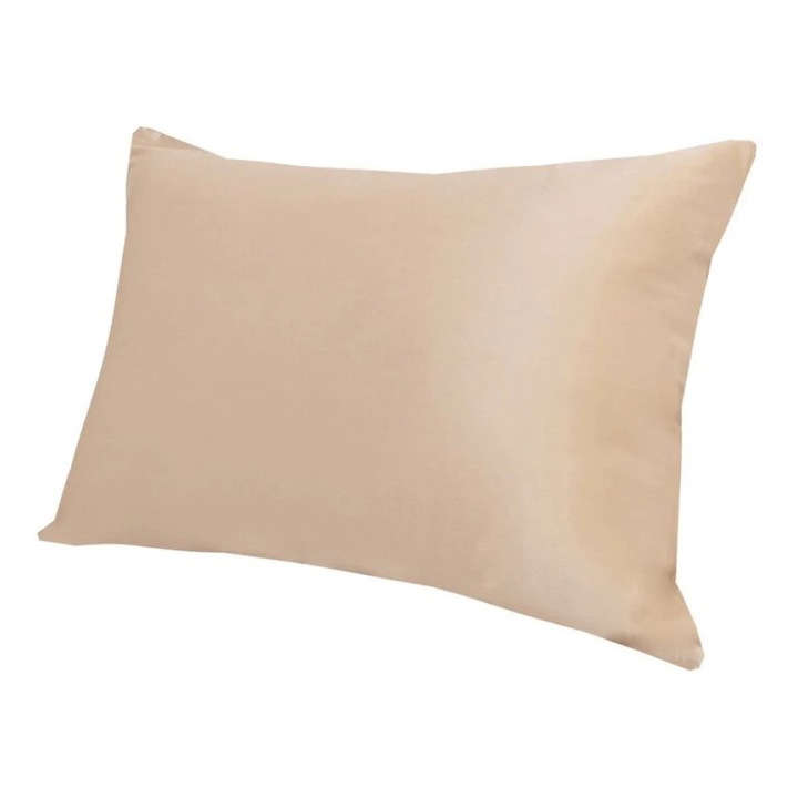 Копринена калъфка 22 mm, Grade 6A, 100% черничева коприна, Размер 50х70 см, Лешникова бисквитка