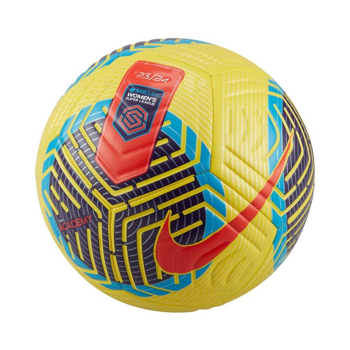 Minge fotbal Nike Super League Academy, 67% cauciuc, 10% poliuretan, 13% poliester, 10% vinil etilenic, multicolor