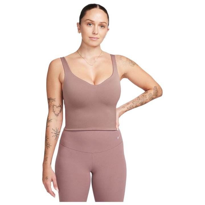 Bustiera sport dama, Nike, Poliester/Spandex, Roz