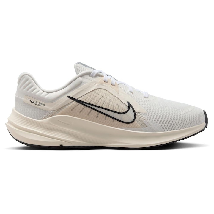 Pantofi sport barbati Nike Quest 5, bej, amortizare, respirabilitate, 44.5 EU