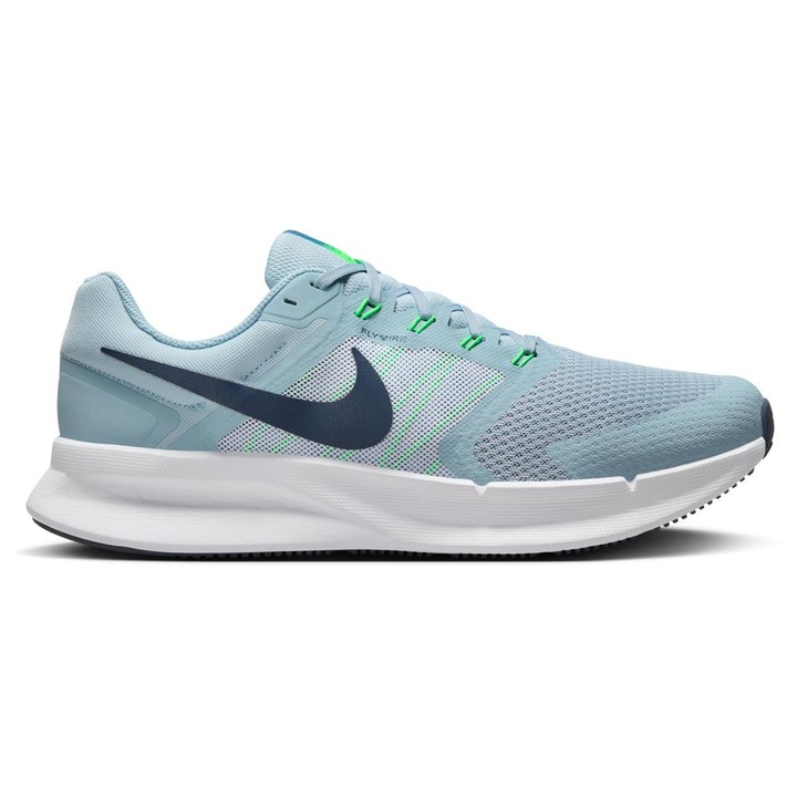 Pantofi sport barbati, Nike, Run Swift 3, suport si confort, albastru, material reciclat, 46 EU