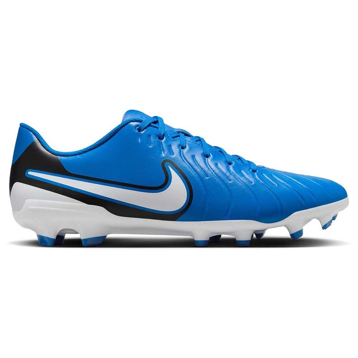 Ghete de fotbal Nike Legend 10 Club FG/MG, Alb/Albastru, 45