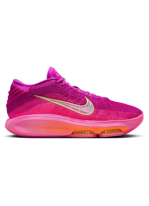 Pantofi sport barbati Nike GT Hustle 3, amortizare super inalta, tractiune inalta, multicolor, tricot, 44 EU