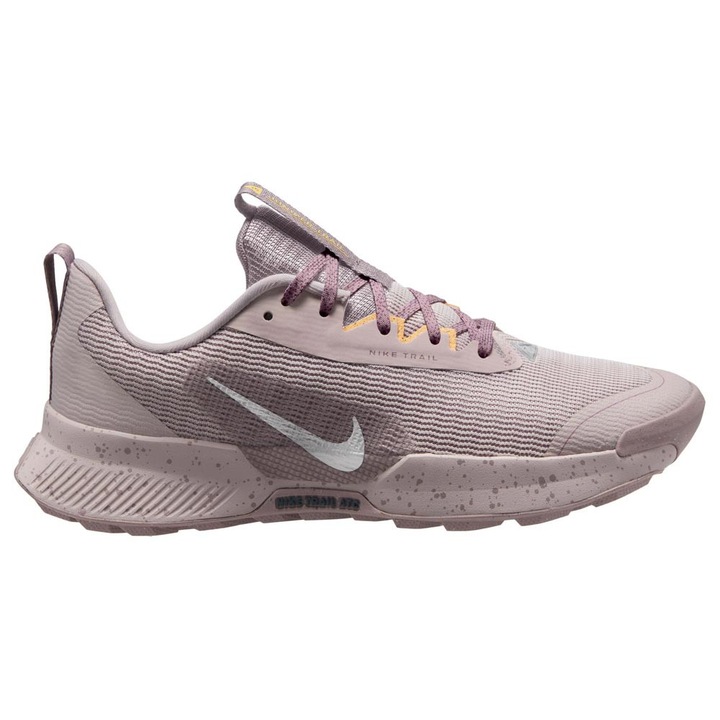 Pantofi sport dama Nike Juniper Trail 3, violet, plasa, talpa exterioara Trail ATC, amortizare spuma