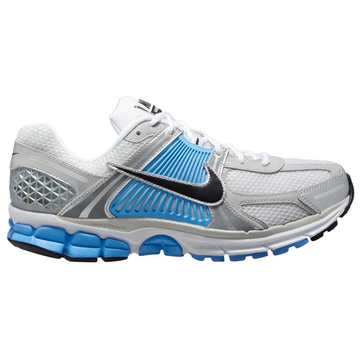 Pantofi sport barbati, Nike, Zoom Vomero 5, respirabili, albastru, piele ecologica