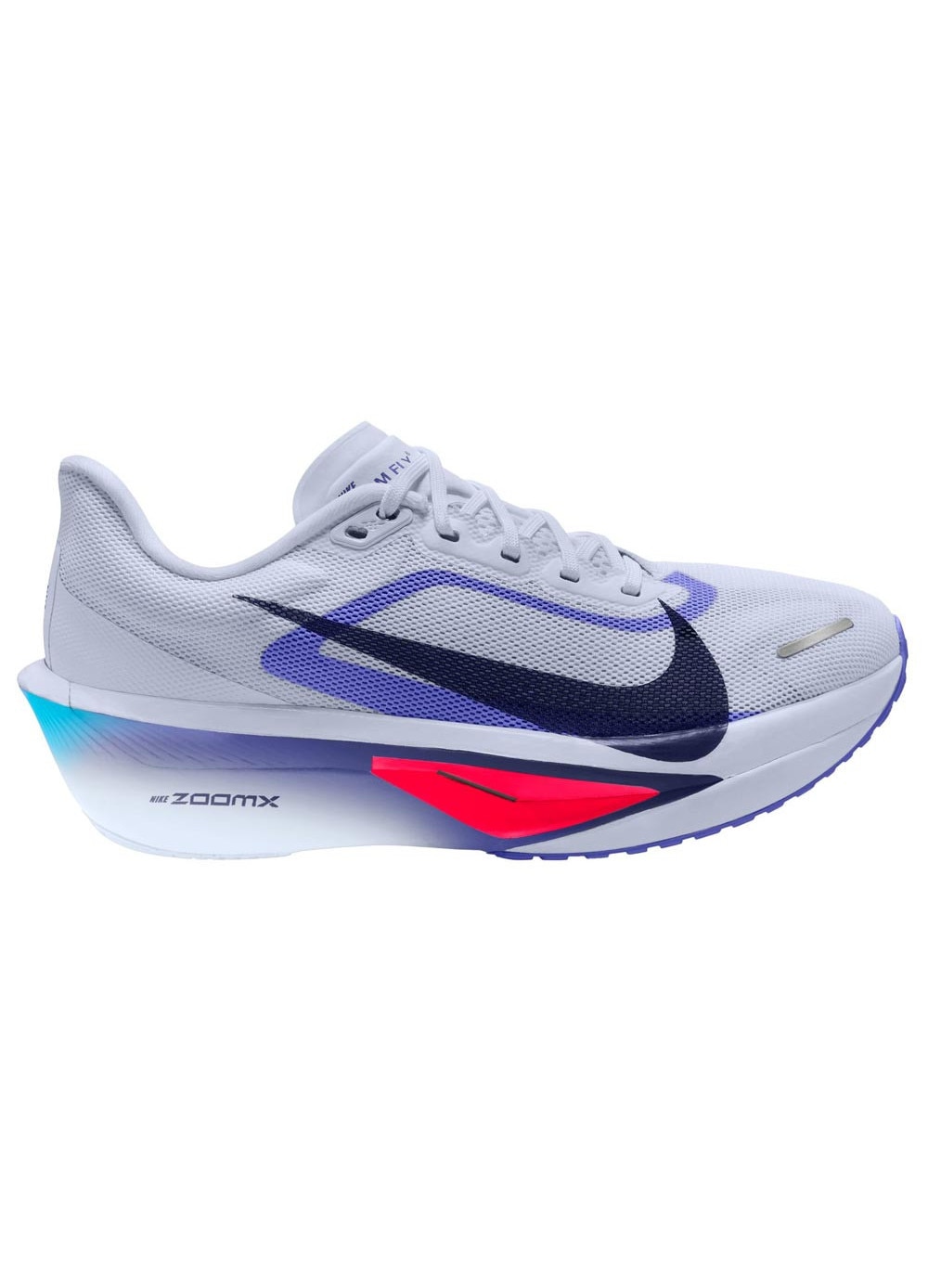Pantofi sport Nike Zoom Fly 6, albastru/ alb, spuma ZoomX, talpa