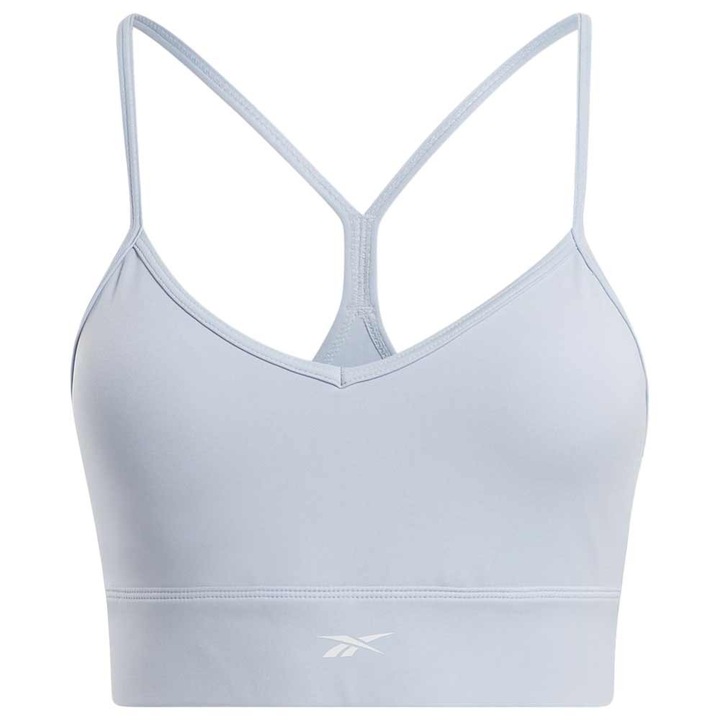 Bustiera sport 100076256, Reebok, Poliester/Elastan, Albastru, XS INTL