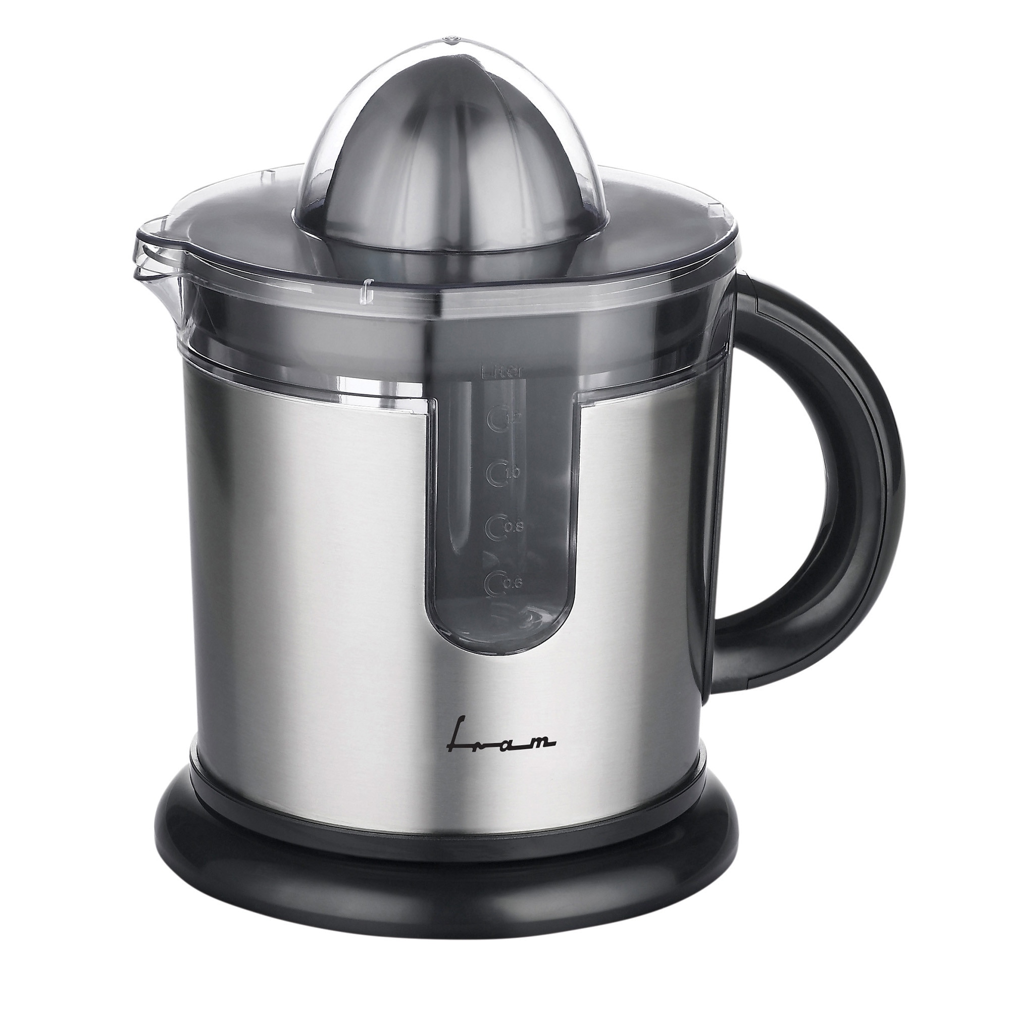 Storcator de citrice Fram FCP-402SS, 40, 2 conuri, capacitate 1.2L, capac protectie, inox