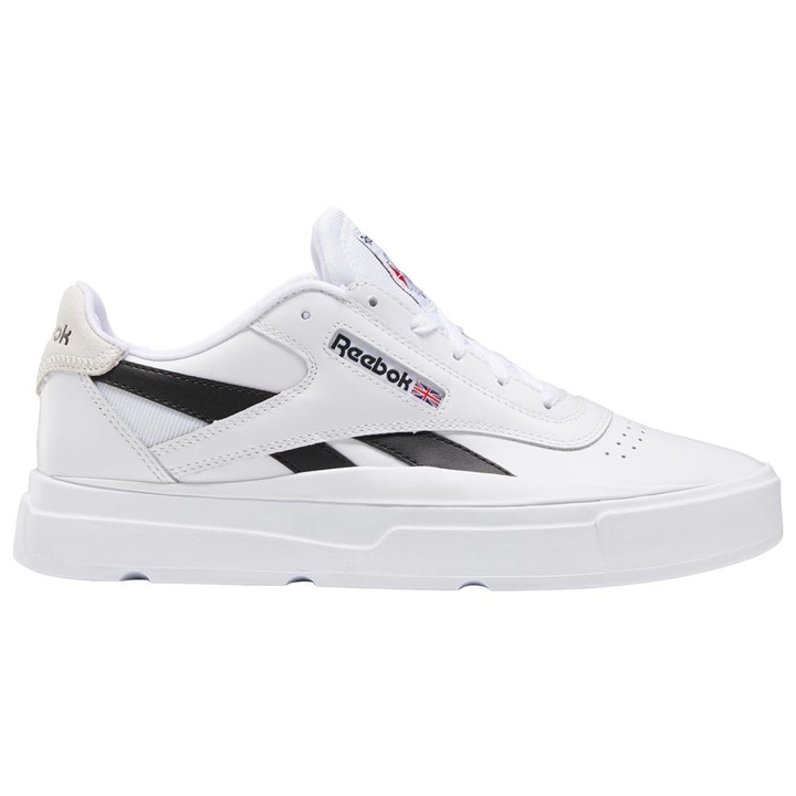 Pantofi sport barbati, Reebok, F.Era new court, alb, material textil