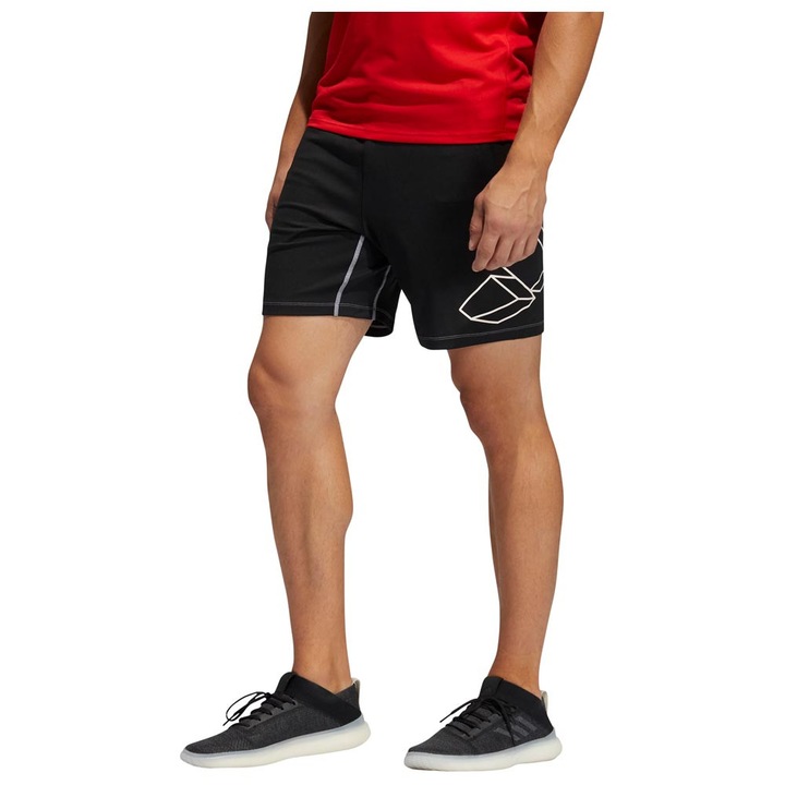 Pantaloni scurti barbati, adidas Performance, negru, poliester reciclabil