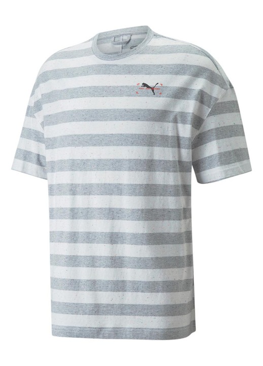 Tricou barbati, Puma, supradimensionat, gri, bumbac