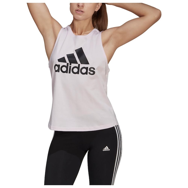 Maiou sport dama, Adidas Performance, Alb, XS INTL