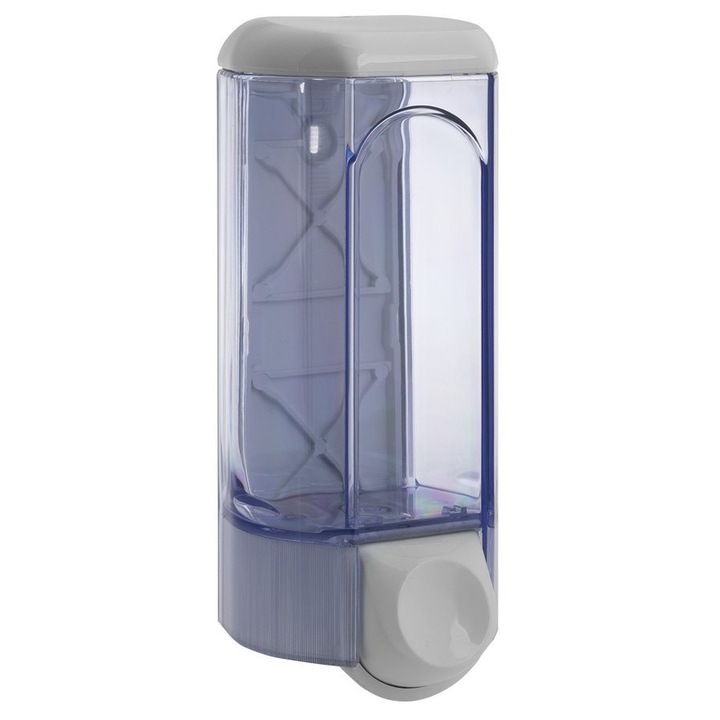 Dispenser de sapun lichid, 800ml, alb, 100x250x95mm, set 1 buc.