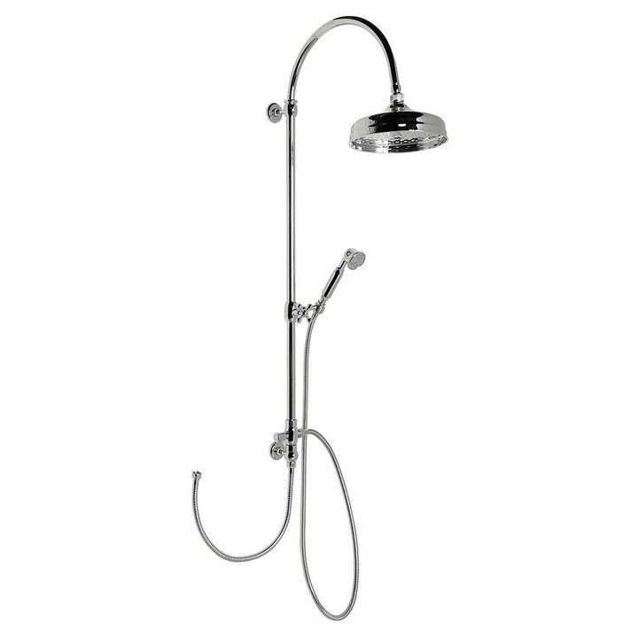 Душ колона Sapho, ретро, хром, 1302 мм, регулируема, 1 комплект