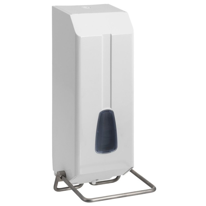 Szappanadagoló, Marplast, 1200ml, fehér, 115x305x170mm, 1 db-os készlet