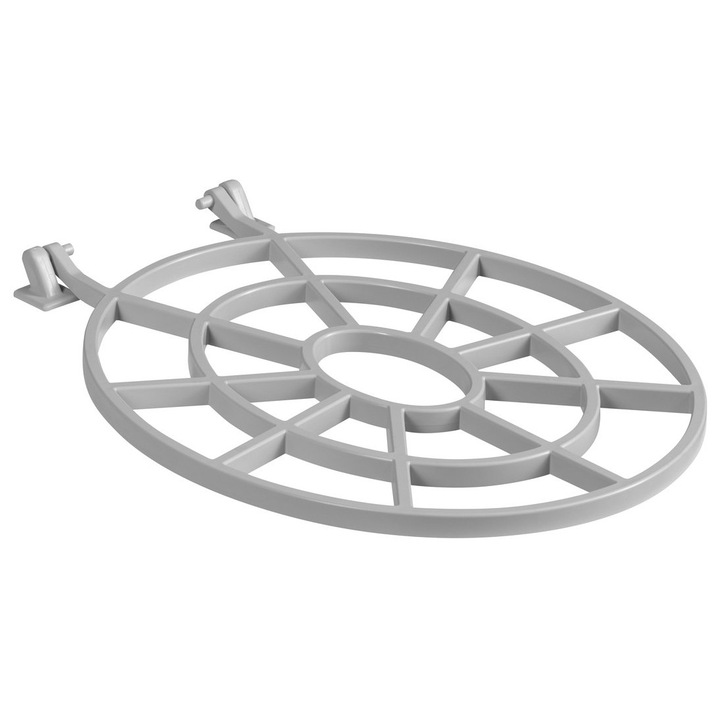 Lavoar Aqualine oval, gri, 0.506 kg, set 1 buc