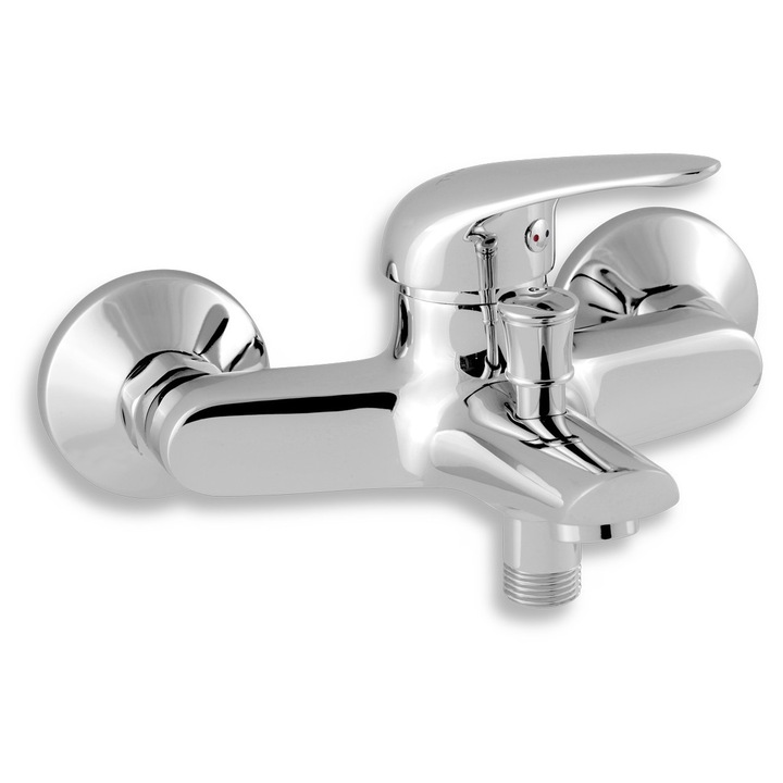 Baterie sanitara Novaservis, 150 mm, crom, cartus ceramic 35 mm, 5 ani garantie