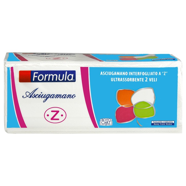 Prosoape de hartie Aqualine, 20x143 bucati, 23x33cm