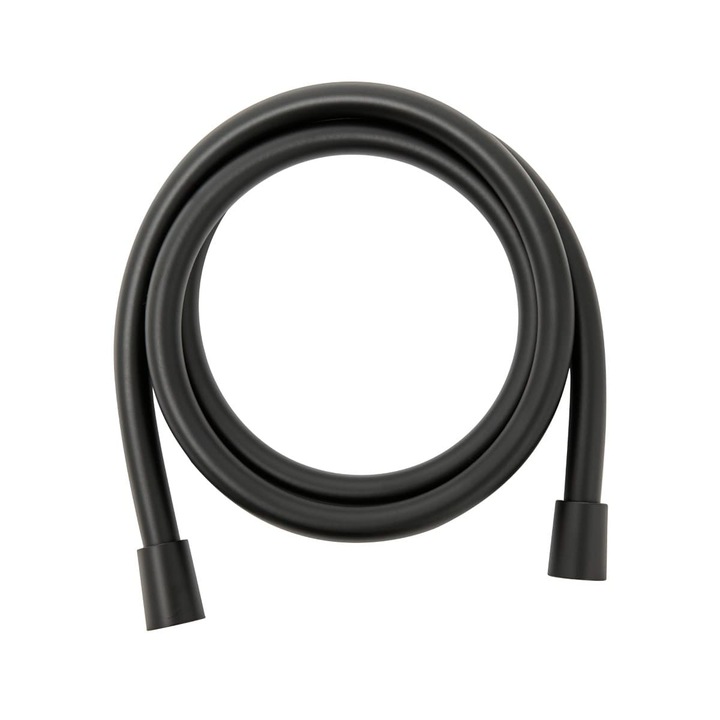 Husa de dus SAT, 150cm, cu sistem de blocare, neagra mata