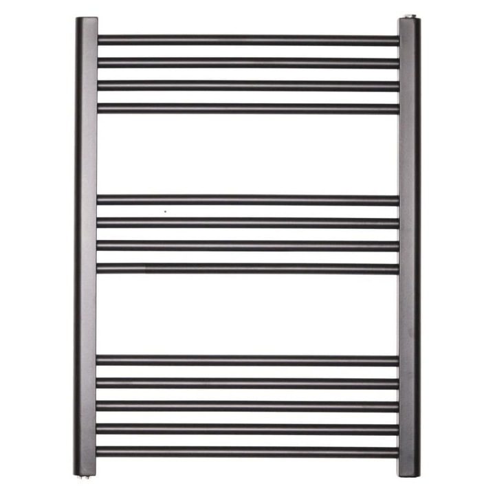 Radiator combinat, SAT, 60x80 cm, negru mat