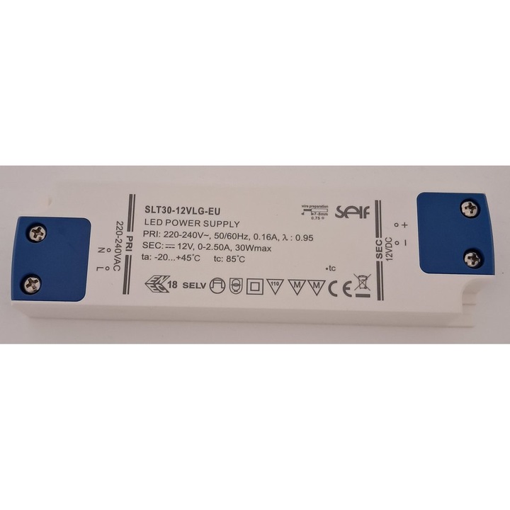 Driver LED 30W, Sapho, 0.35kg, 1 buc